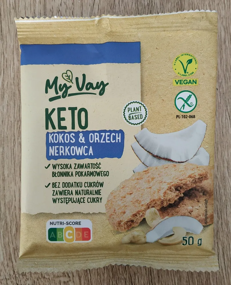Keto kokos orzech nerkowca