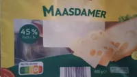 Maasdamer, 45 % Fett i. Tr.