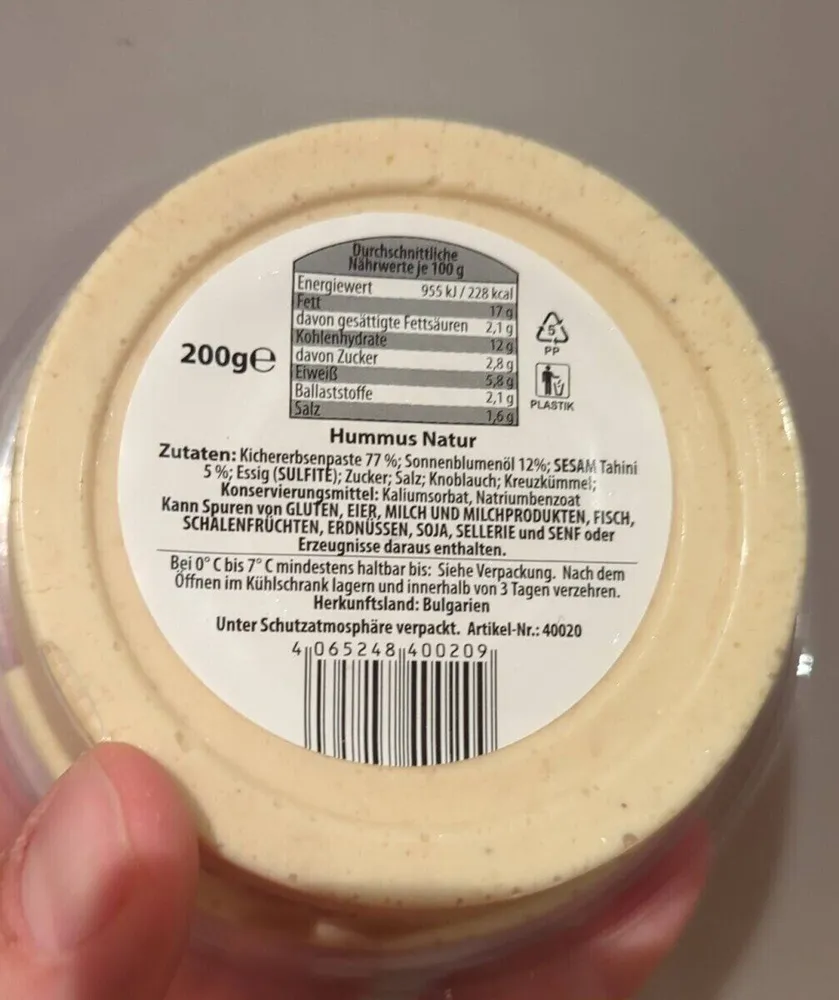 Hummus Natur