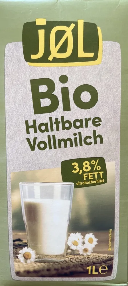 Bio Haltbare Vollmilch