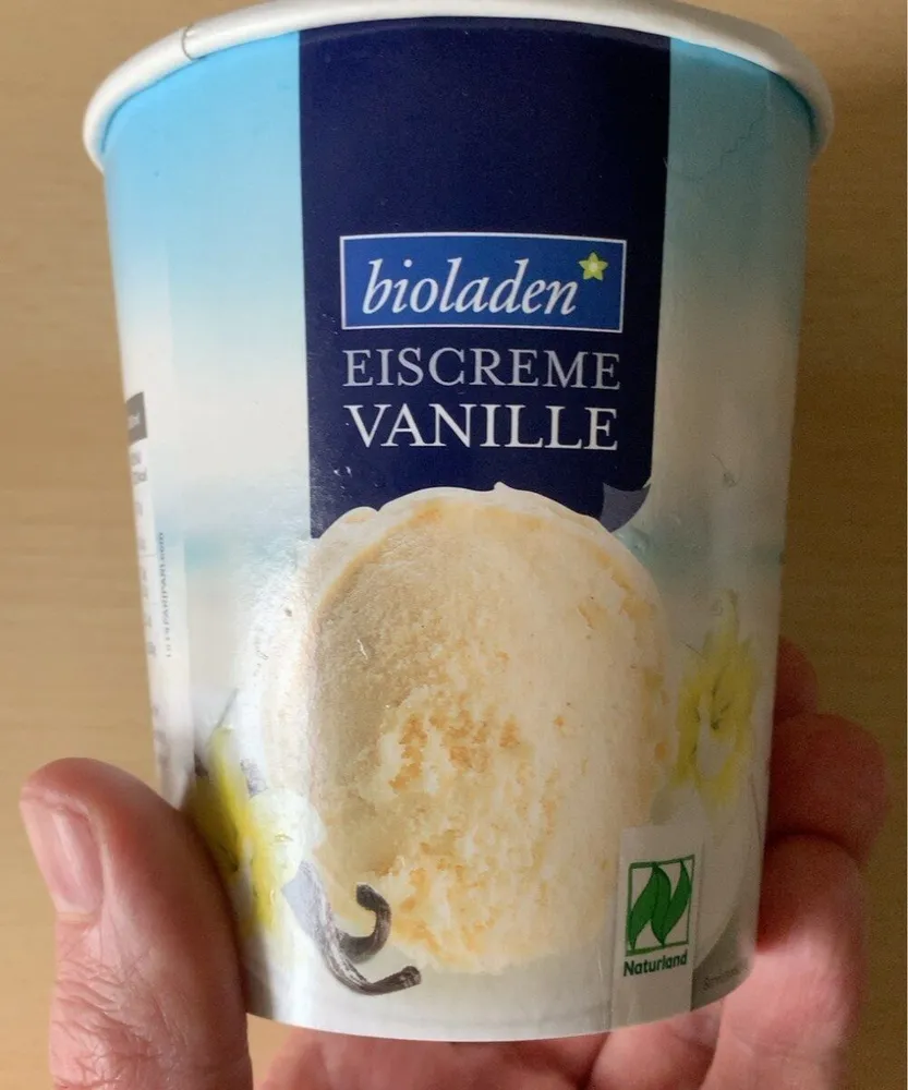 Eiscreme Vanille