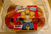 Donuts fraise simpson