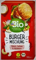 Burgermischung Dinkel, Cashew & Haselnuss dmBio