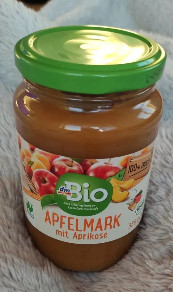 Apfelmark mit Aprikose