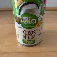 Kokos Milch Ingwer