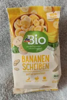Bananenscheiben gefriergetrocknet