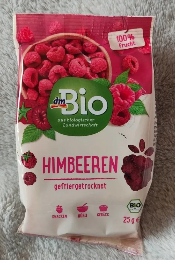 Himbeeren gefriergetrocknet