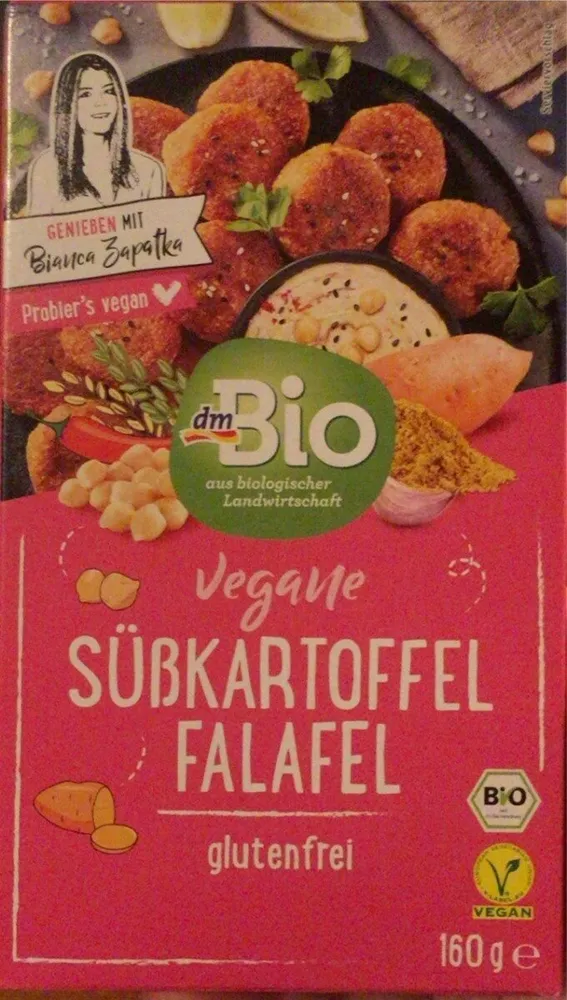Vegane Süßkartoffelfalafel