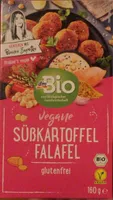 Vegane Süßkartoffelfalafel