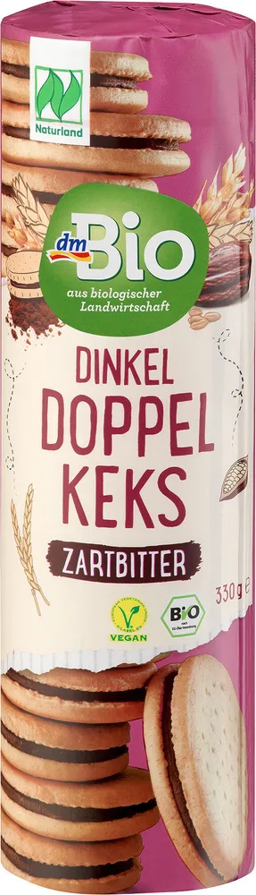 Dinkel Doppelkeks Zartbitter