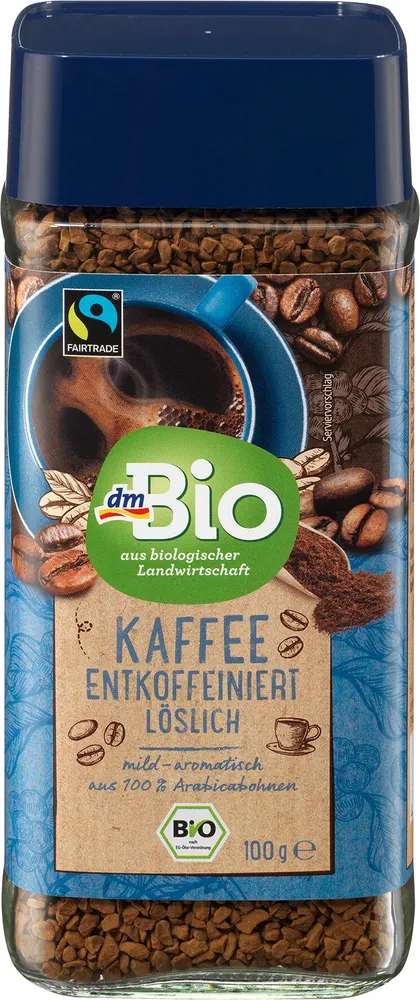 Bio Kaffee Entkoffeiniert Löslich