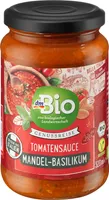 Tomatensauce Mandel-Basilikum