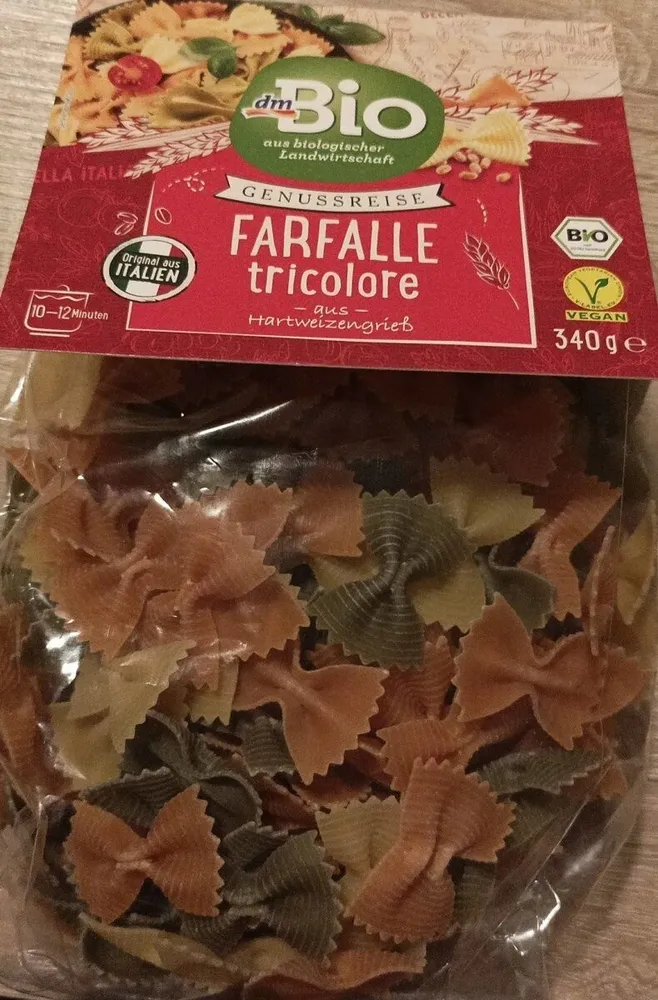 Farfalle tricolore