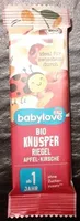 Bio KNUSPER RIEGEL Apfel Kirsche