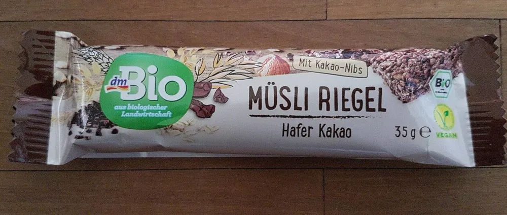 Müsli Riegel Hafer Kakao