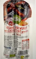 Vegane Chorizo-Bratwurst