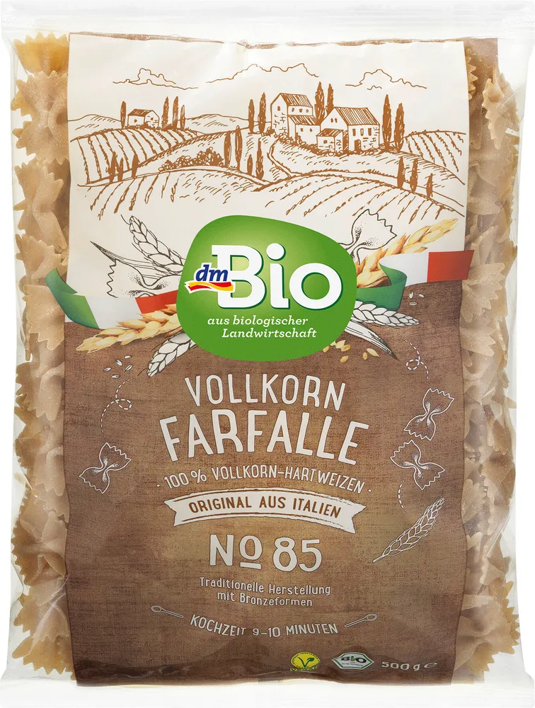 Vollkorn Farfalle