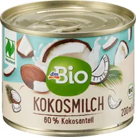 Kokosmilch 60% Kokosanteil