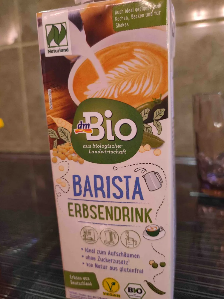 Barista Erbsendrink