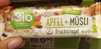 Apfel Müsli fruchtriegel