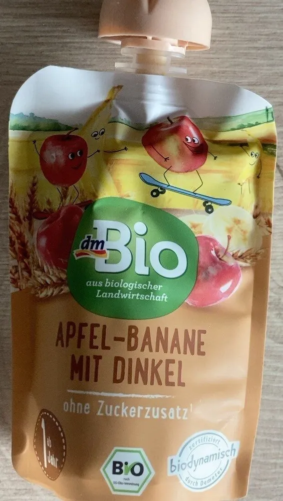 Apfel-Banane-Dinkel