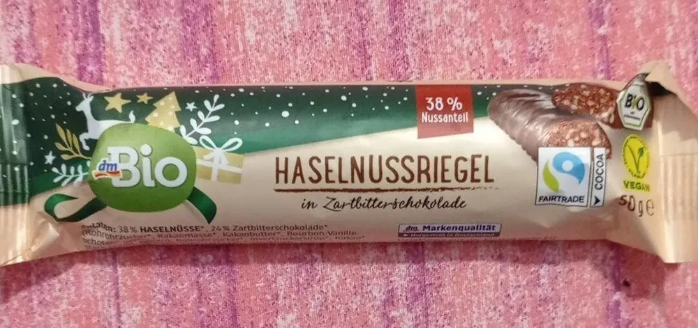 Haselnussriegel
