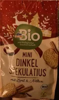 Mini Dinkel-Spekulatius mit Zimt & Nelken
