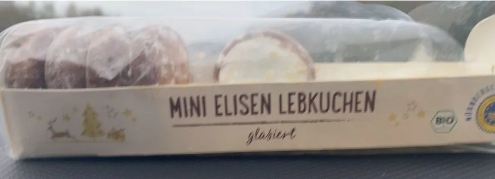 Mini Elisen Lebkuchen glasiert