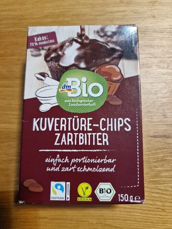 Kuvertüre-Chips Zartbitter
