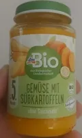 Baby Ernährung Gemüse mit süßkartoffeln