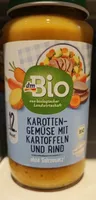 Karottengemüse mit Kartoffeln und Rind