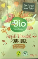Apfel-Mandel Porridge