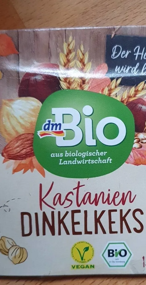 Kastanien Dinkelkekse