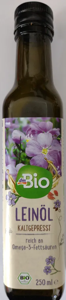 Leinöl, kaltgepresst - Bio