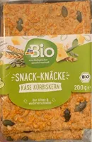 Knäckebrot Käse Kürbiskern