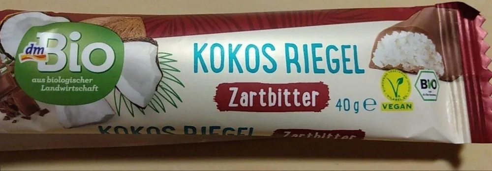 Kokos Riegel Zartbitter