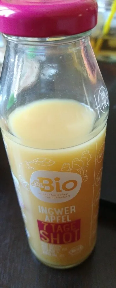 Ingwer Apfel 7 Tage Shot