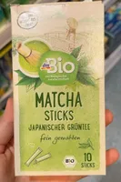 Matcha Sticks, Japanischer Grüntee, fein gemahlen