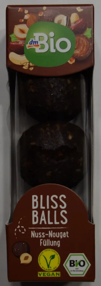 BLISS BALLS Nuss-Nougat Füllung