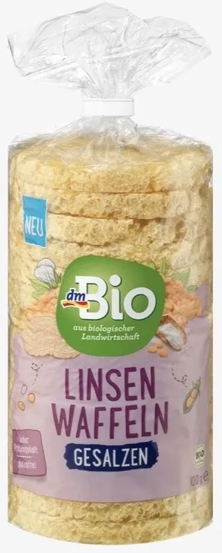 Linsenwaffeln gesalzen