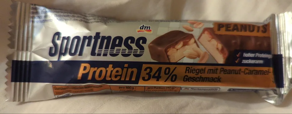 Sportness Riegel mit Crispy-Brown & White Chocolate-Geschmack