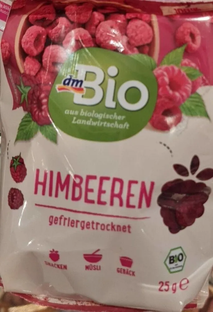 Himbeeren gefriergetrocknet