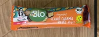Barre vegan cacahuète caramel