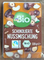 Schokolierte Nussmischung