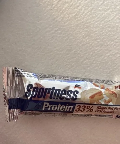 Proteinriegel Peanuts white