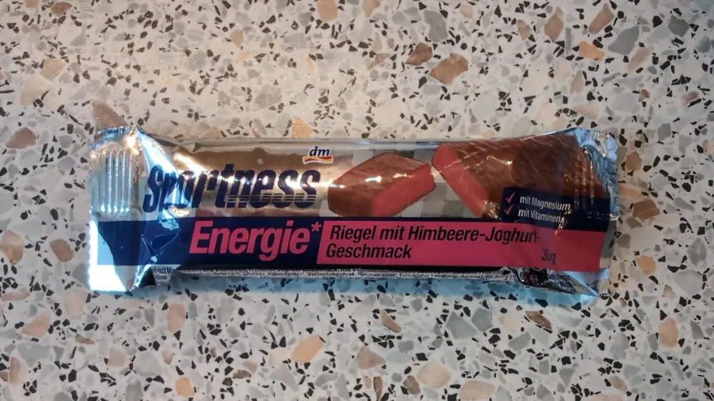Energie Riegel Himbeere-Joghurt