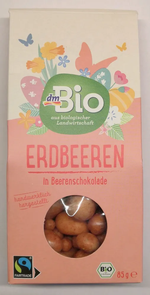 Erdbeeren in Beerenschokolade