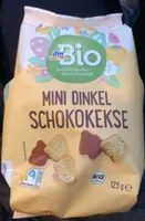 Mini Dinkel Schokokekse