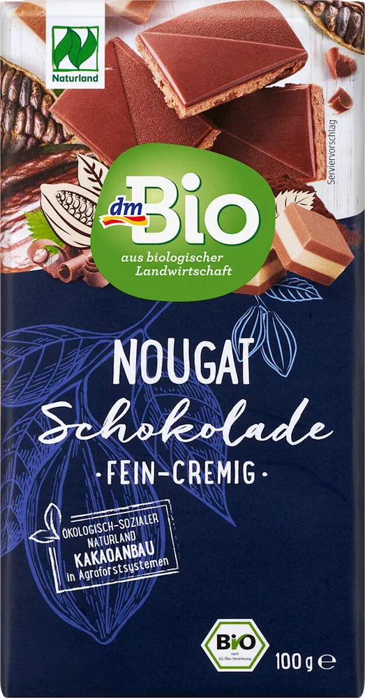 Schokolade Nougat