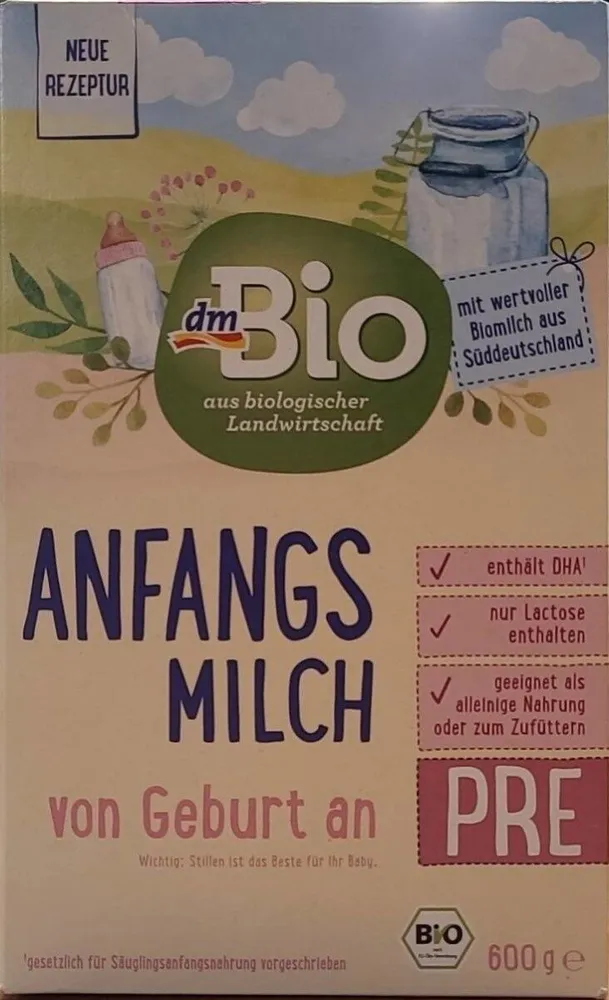 Pre Anfangs Milch